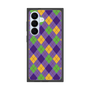 プレミアムスクエアケース［ Argyle - Purple ］