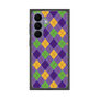 プレミアムスクエアケース［ Argyle - Purple ］