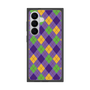 プレミアムスクエアケース［ Argyle - Purple ］