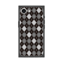 プレミアムスクエアケース［ Argyle - Black ］