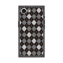 プレミアムスクエアケース［ Argyle - Black ］