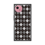 プレミアムスクエアケース［ Argyle - Black ］