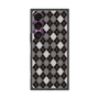 プレミアムスクエアケース［ Argyle - Black ］