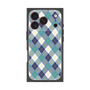 プレミアムスクエアケース［ Argyle - Blue ］