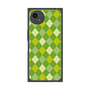 プレミアムスクエアケース［ Argyle - Green ］