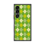 プレミアムスクエアケース［ Argyle - Green ］
