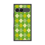 プレミアムスクエアケース［ Argyle - Green ］