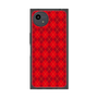 プレミアムスクエアケース［ Argyle - Red ］