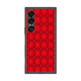 プレミアムスクエアケース［ Argyle - Red ］