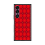 プレミアムスクエアケース［ Argyle - Red ］