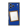 プレミアムスクエアケース［ Photo Frame - Blue ］