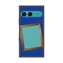 プレミアムスクエアケース［ Photo Frame - Blue ］