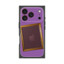 プレミアムスクエアケース［ Photo Frame - Purple ］