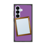 プレミアムスクエアケース［ Photo Frame - Purple ］