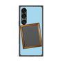 プレミアムスクエアケース［ Photo Frame - Light Blue ］