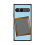 プレミアムスクエアケース［ Photo Frame - Light Blue ］