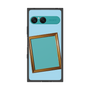 プレミアムスクエアケース［ Photo Frame - Light Blue ］