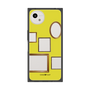 プレミアムスクエアケース［ Photo Frames - Yellow ］