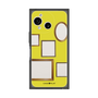 プレミアムスクエアケース［ Photo Frames - Yellow ］