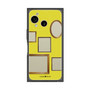 プレミアムスクエアケース［ Photo Frames - Yellow ］