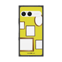 プレミアムスクエアケース［ Photo Frames - Yellow ］