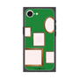 プレミアムスクエアケース［ Photo Frames - Green ］