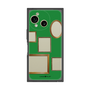 プレミアムスクエアケース［ Photo Frames - Green ］