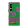 プレミアムスクエアケース［ Photo Frames - Green ］