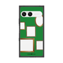 プレミアムスクエアケース［ Photo Frames - Green ］