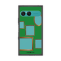 プレミアムスクエアケース［ Photo Frames - Green ］