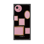 プレミアムスクエアケース［ Photo Frames - Black ］