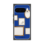 プレミアムスクエアケース［ Photo Frames - Blue ］