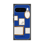 プレミアムスクエアケース［ Photo Frames - Blue ］