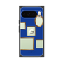 プレミアムスクエアケース［ Photo Frames - Blue ］