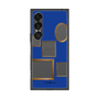 プレミアムスクエアケース［ Photo Frames - Blue ］