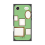 プレミアムスクエアケース［ Photo Frames - Light Green ］