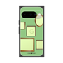 プレミアムスクエアケース［ Photo Frames - Light Green ］