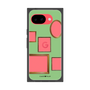 プレミアムスクエアケース［ Photo Frames - Light Green ］