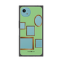 プレミアムスクエアケース［ Photo Frames - Light Green ］