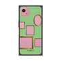 プレミアムスクエアケース［ Photo Frames - Light Green ］