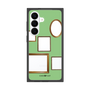 プレミアムスクエアケース［ Photo Frames - Light Green ］