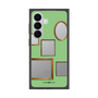 プレミアムスクエアケース［ Photo Frames - Light Green ］