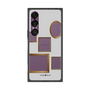 プレミアムスクエアケース［ Photo Frames - Light Gray ］