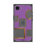 プレミアムスクエアケース［ Photo Frames - Purple ］