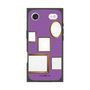 プレミアムスクエアケース［ Photo Frames - Purple ］
