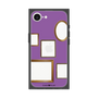 プレミアムスクエアケース［ Photo Frames - Purple ］