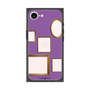 プレミアムスクエアケース［ Photo Frames - Purple ］