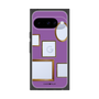 プレミアムスクエアケース［ Photo Frames - Purple ］