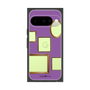 プレミアムスクエアケース［ Photo Frames - Purple ］