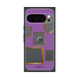 プレミアムスクエアケース［ Photo Frames - Purple ］